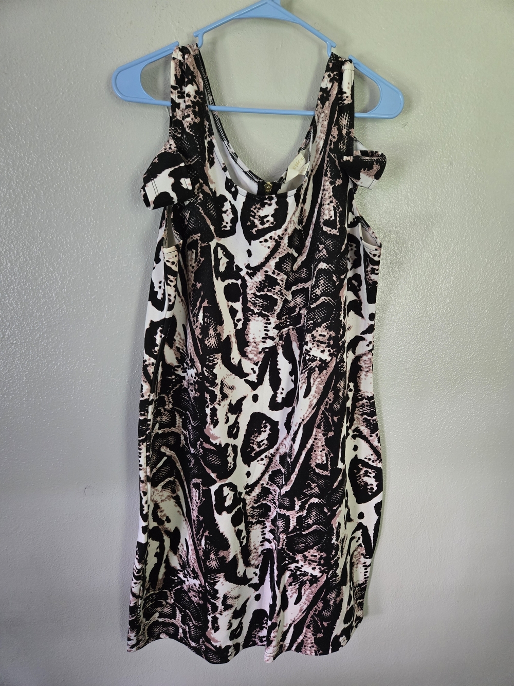 Nicki MINAJ Pink and Black Animal Print Dress